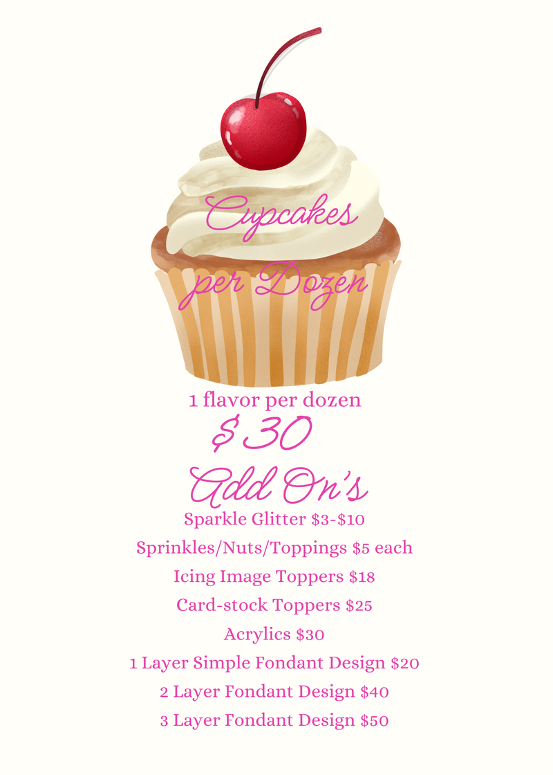 Pricing sheet