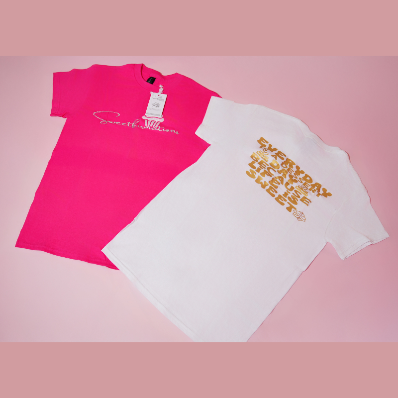 PINK WHITE TOP
